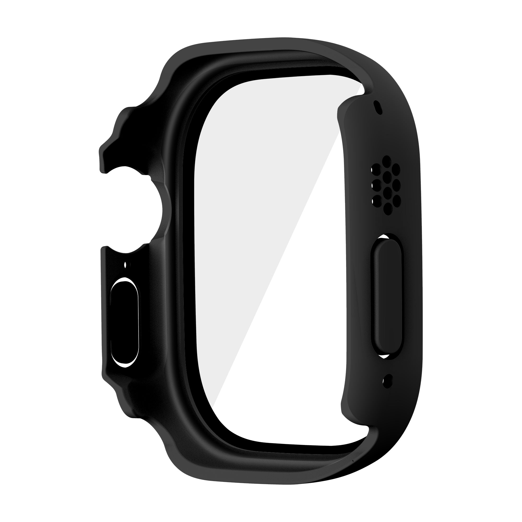 For Apple Watch Ultra 2 49mm Ultra 49mm Hard PC Case with Tempered Glass Screen Protector Waterproof Smart Watch Case For Apple Watch Ultra 2 49mm Ultra 49mm Hard PC Case with Tempered Glass Screen Protector Waterproof Smart Watch Case